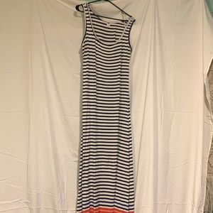 Old Navy striped maxi dress XL